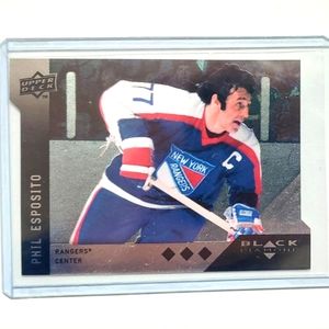 Phil Esposito Black Diamond Triple Diamond 2009/10 A Hall of Famer NY Rangers